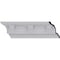 Ekena Millwork 5 1/4"H x 5 1/4"P x 7 1/2"F x 94 1/2"L Attica Acanthus Leaf Crown Moulding MLD05X05X07AT - alternate 1